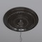 Ekena Millwork Cole PVC Ceiling Medallion (Fits Canopies up to 6"), Metallic Charcoal, 22"OD x 3 1/2"ID x 1"P CMP22COCCH - alternate 7